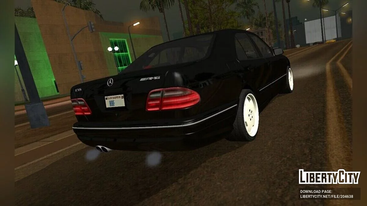 Mercedes-Benz E55 AMG (W210) / GTA San Andreas (iOS, Android)
