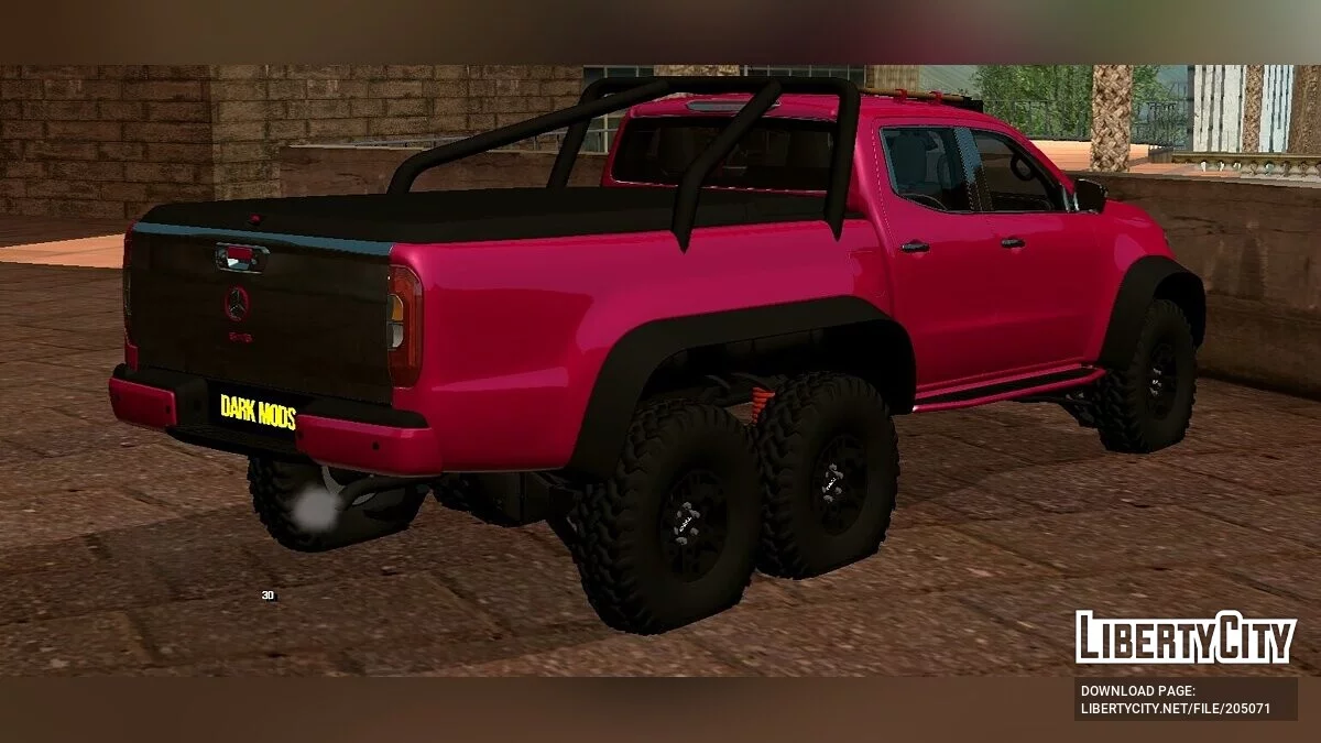 Mercedes-Benz X Class 66 (только DFF) / GTA San Andreas (iOS, Android)