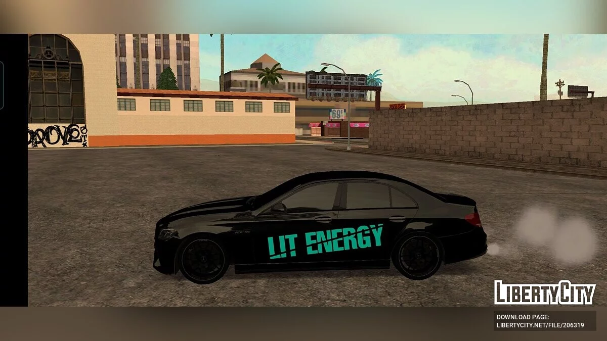 Mercedes E63s / GTA San Andreas (iOS, Android)