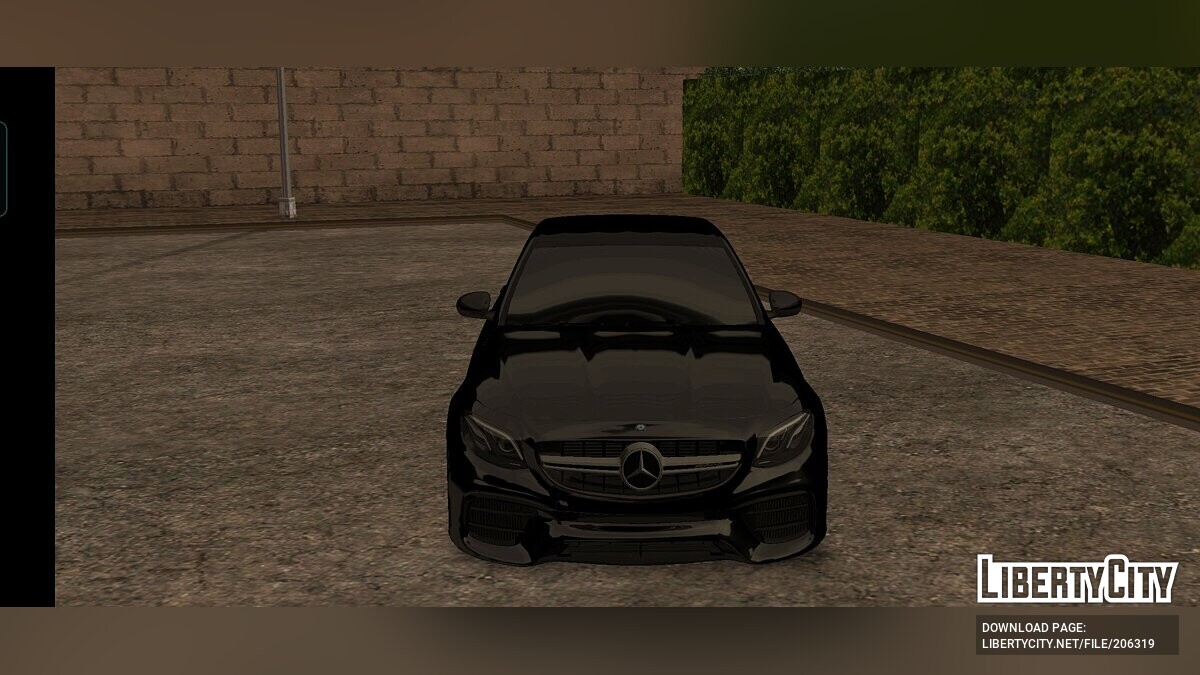 Скачать Mercedes E63s для GTA San Andreas (iOS, Android)