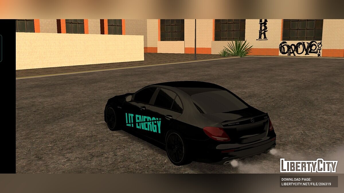 Скачать Mercedes E63s для GTA San Andreas (iOS, Android)