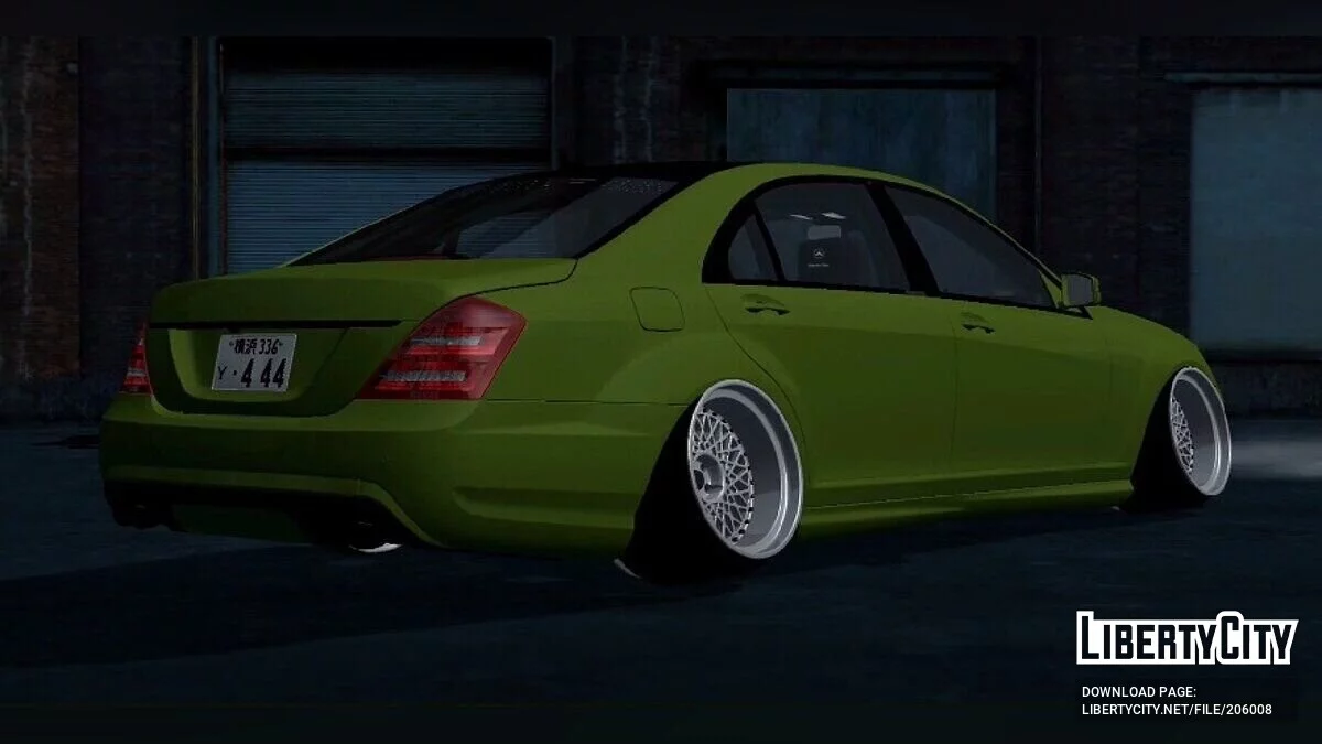 Mercedes-Benz S65 AMG Cambergang / GTA San Andreas (iOS, Android)