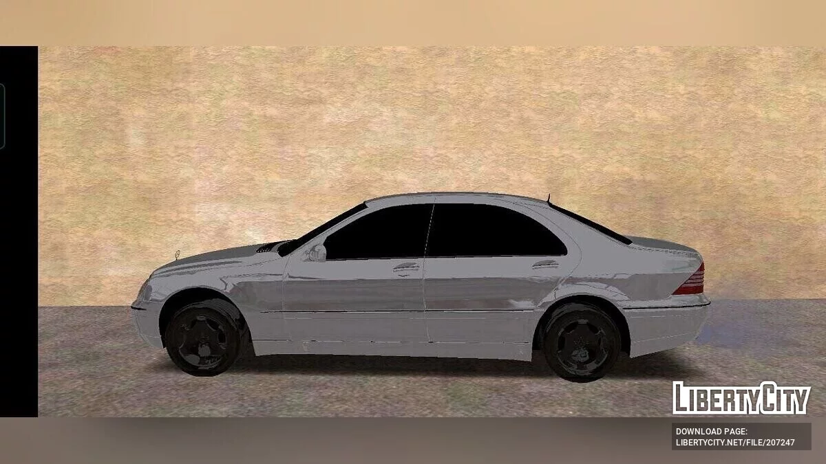 Mercedes W220 (S600) / GTA San Andreas (iOS, Android)