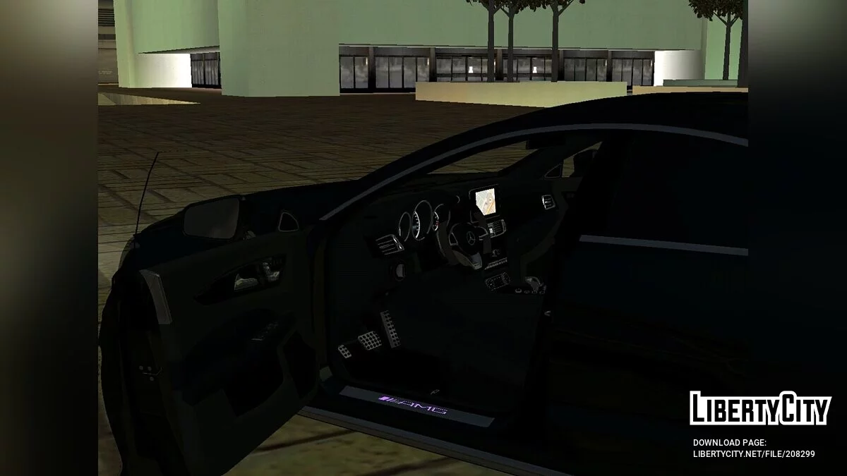 Mercedes-Benz CLS 63 WENGALLBI / GTA San Andreas (iOS, Android)