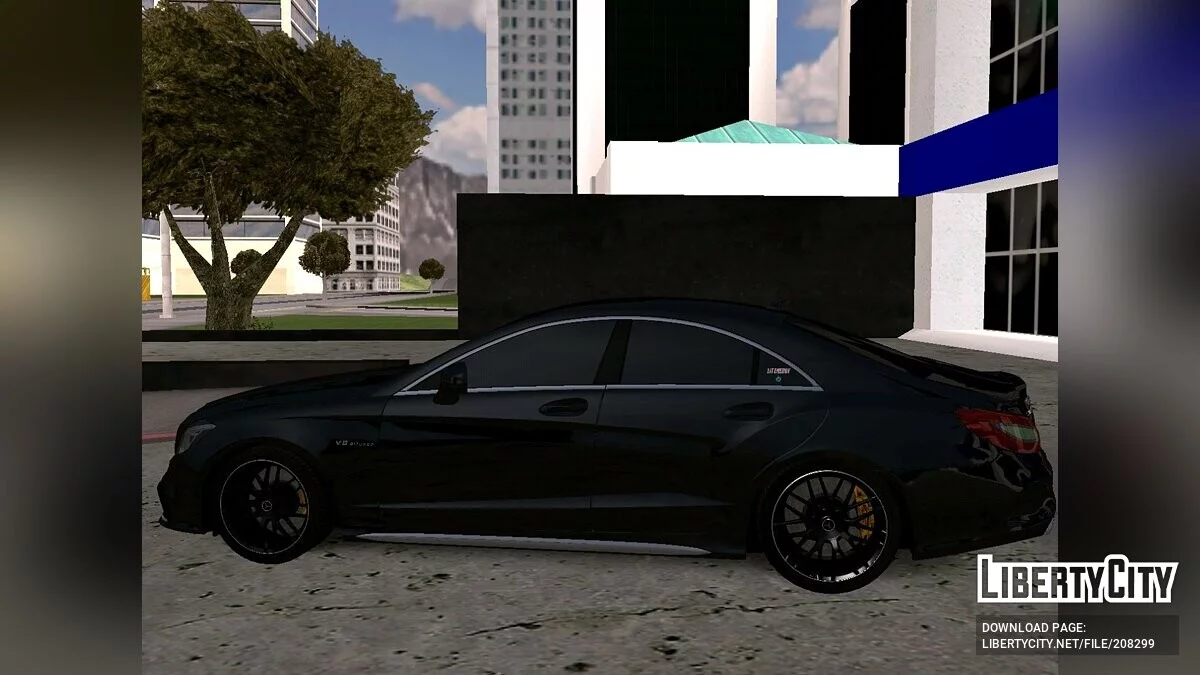 Mercedes-Benz CLS 63 WENGALLBI / GTA San Andreas (iOS, Android)
