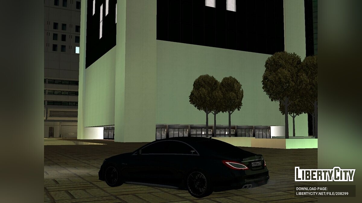 Скачать Mercedes-Benz CLS 63 WENGALLBI для GTA San Andreas (iOS, Android)