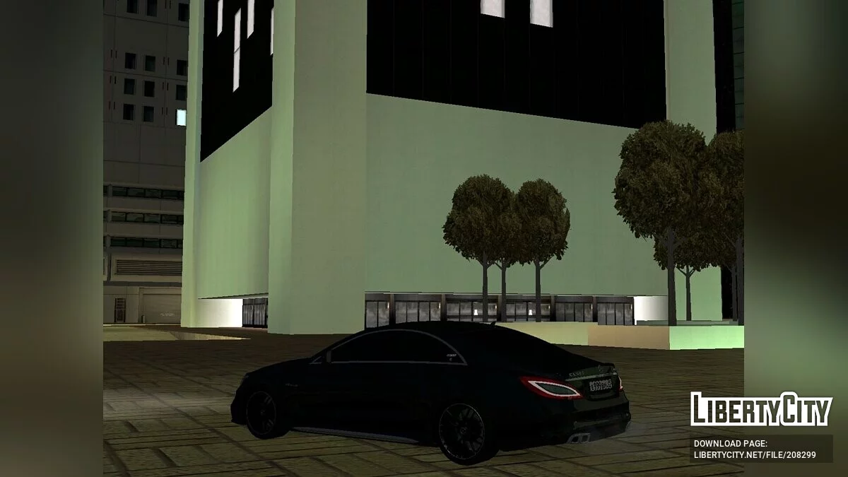 Mercedes-Benz CLS 63 WENGALLBI / GTA San Andreas (iOS, Android)