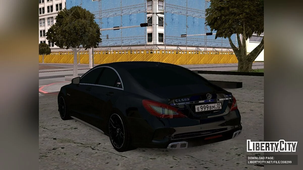Mercedes-Benz CLS 63 WENGALLBI / GTA San Andreas (iOS, Android)