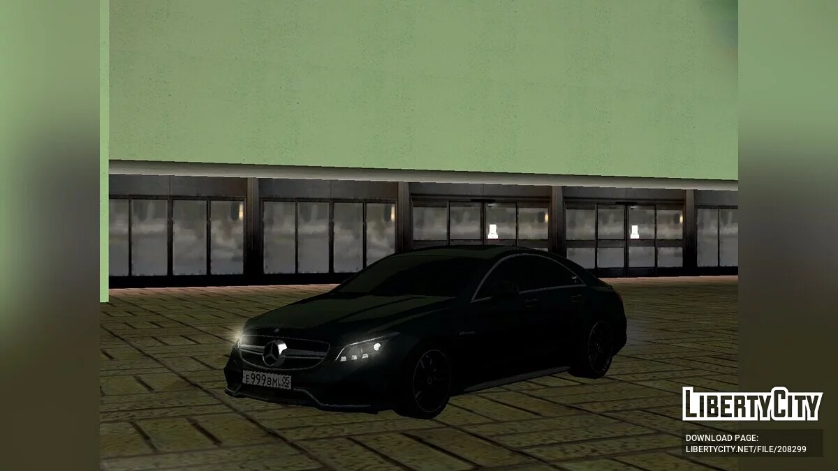 Mercedes-Benz CLS 63 WENGALLBI / GTA San Andreas (iOS, Android)