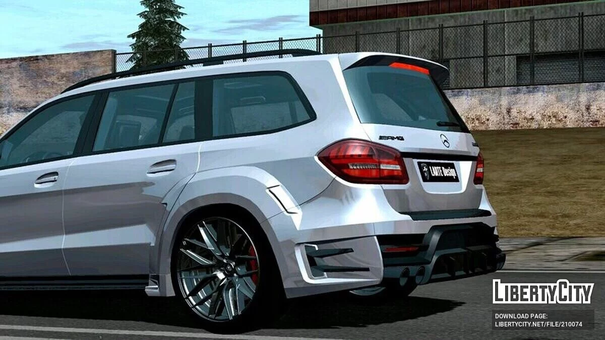 2017 Mercedes Benz GLS63 X166 Winner Larte Design / GTA San Andreas (iOS, Android)