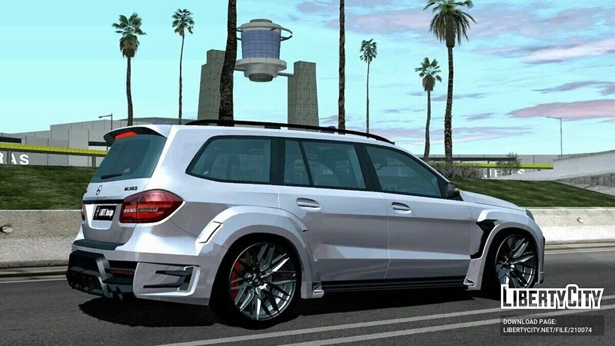 2017 Mercedes Benz GLS63 X166 Winner Larte Design / GTA San Andreas (iOS, Android)