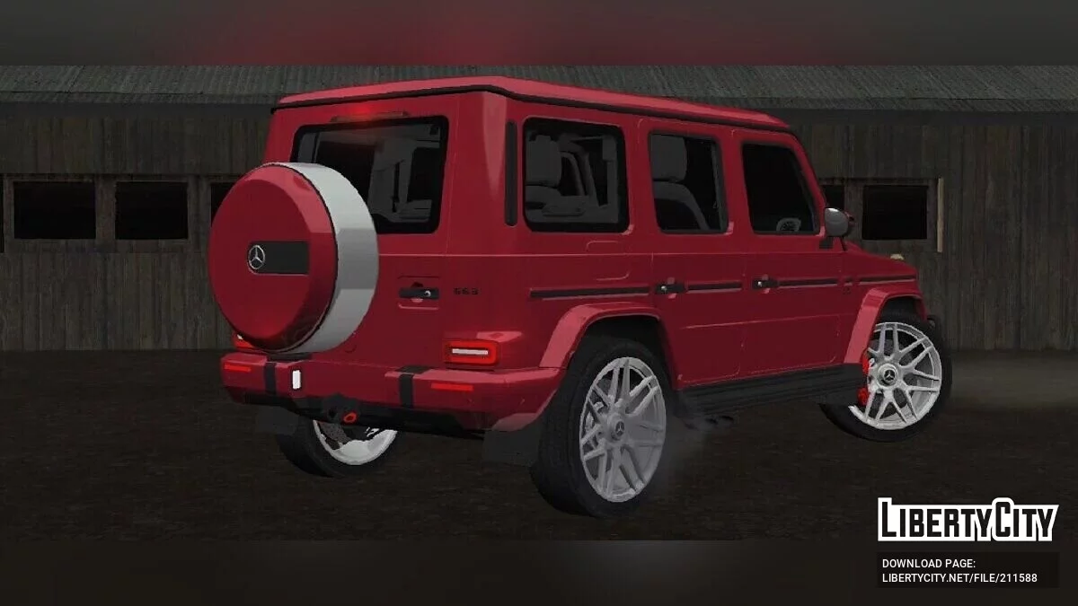 Mercedes-Benz AMG G63 2022 / GTA San Andreas (iOS, Android)