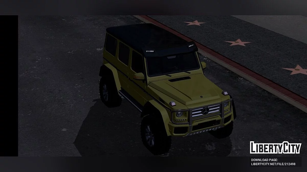 Mercedes-Benz G500 4x4² (только DFF) / GTA San Andreas (iOS, Android)