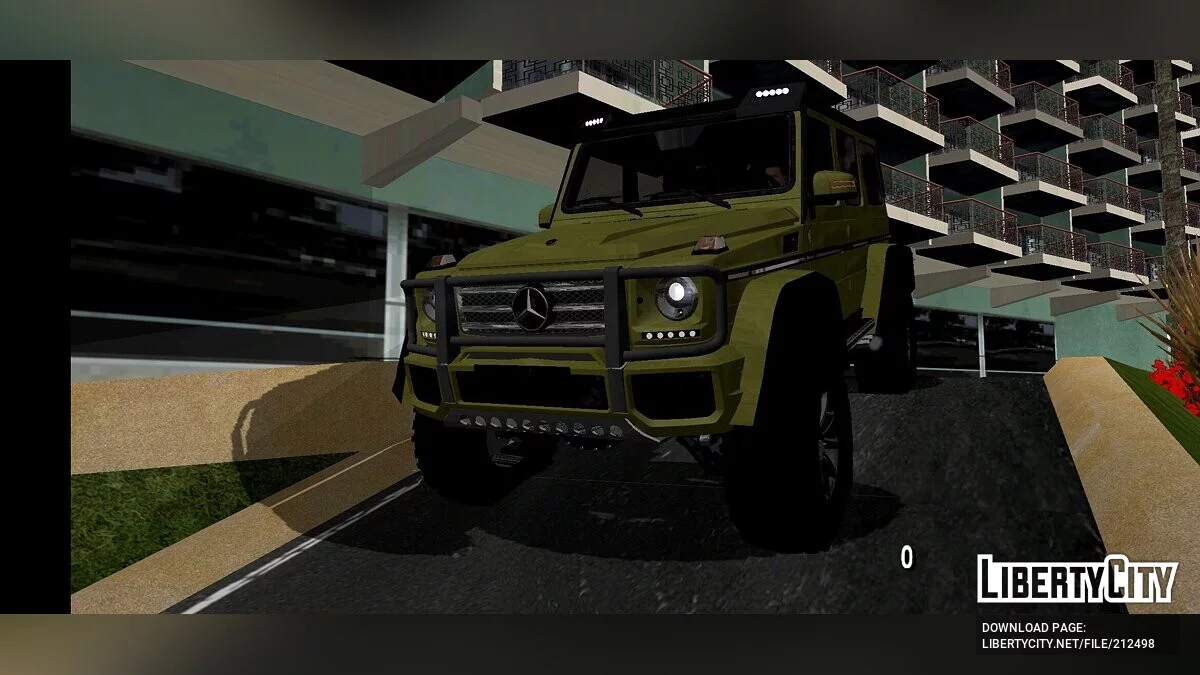 Mercedes-Benz G500 4x4² (только DFF) / GTA San Andreas (iOS, Android)