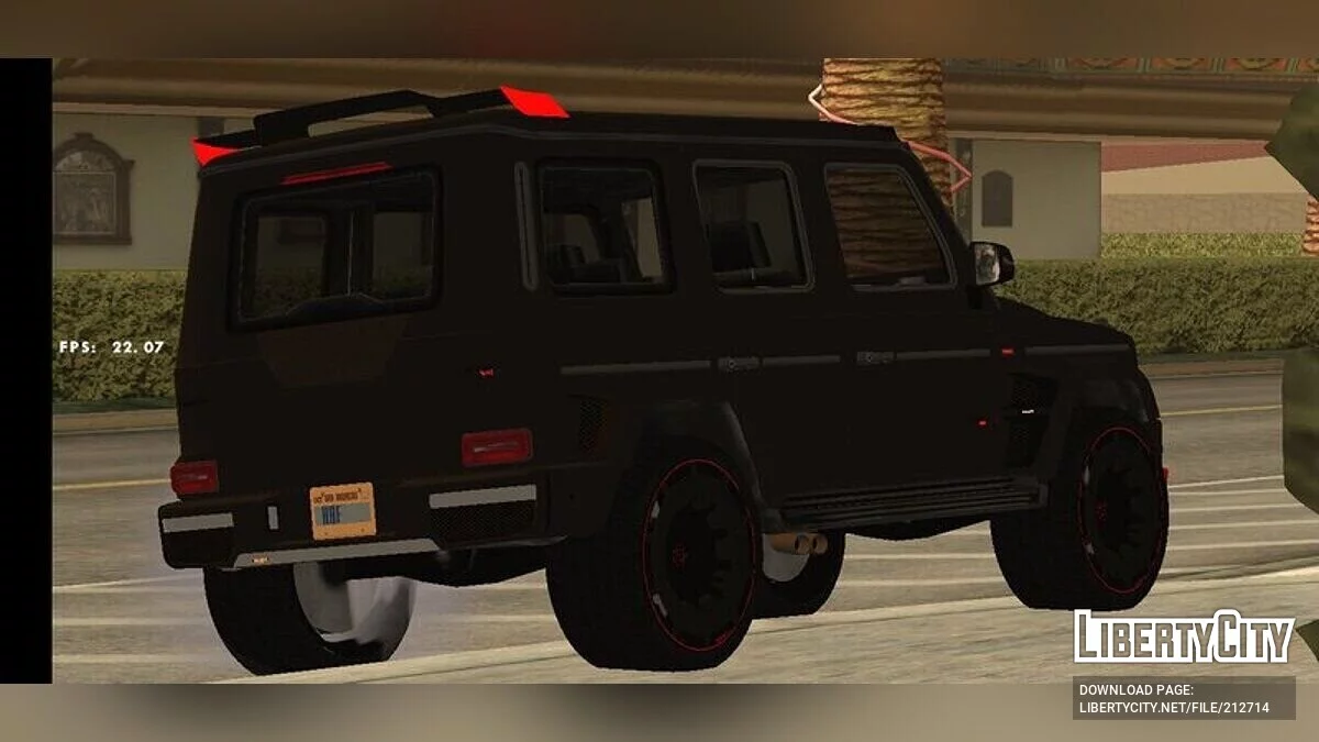 Mercedes-Benz G63 Brabus 900 Rocket Edition / GTA San Andreas (iOS, Android)