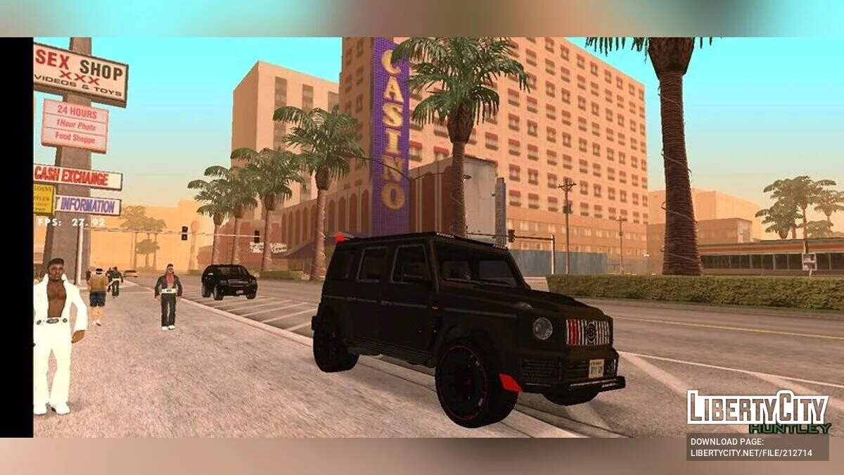 Mercedes-Benz G63 Brabus 900 Rocket Edition / GTA San Andreas (iOS, Android)