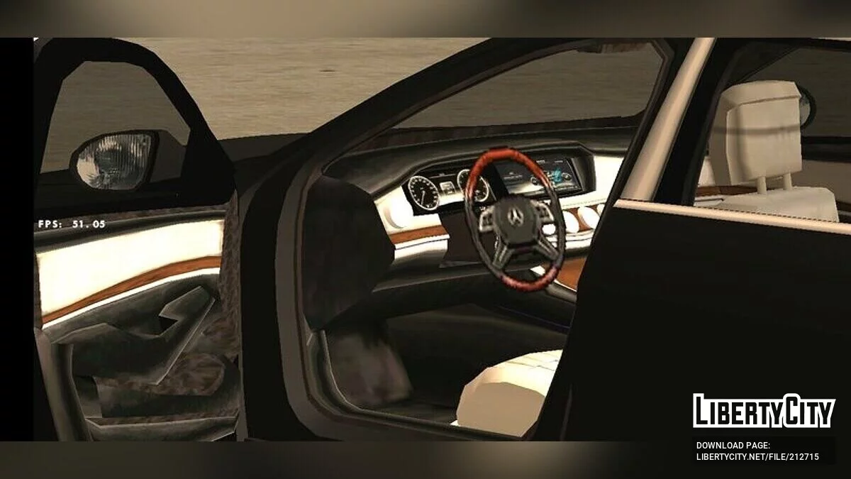 Mercedes-Benz S650 Maybach / GTA San Andreas (iOS, Android)