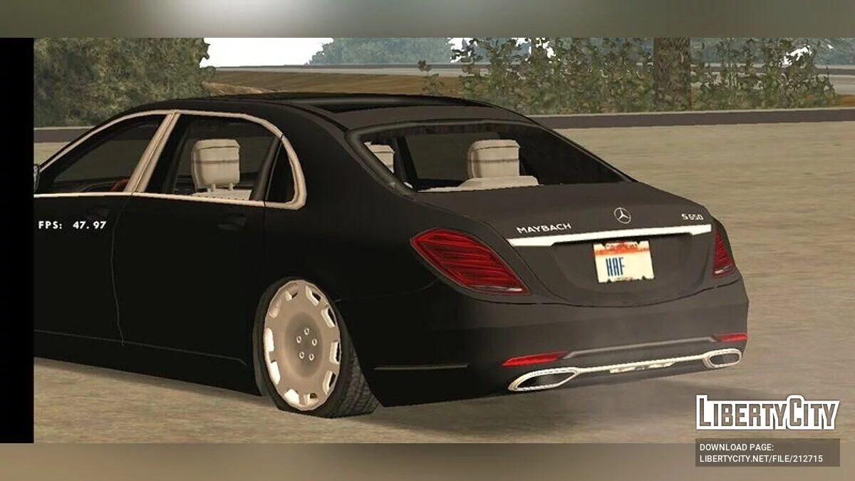 Mercedes-Benz S650 Maybach / GTA San Andreas (iOS, Android)