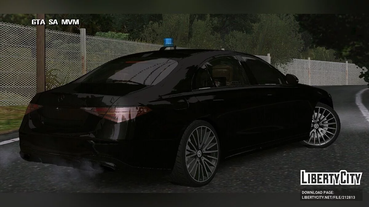 Mersedes-Benz S63 / GTA San Andreas (iOS, Android)