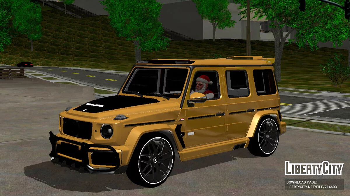 Mercedes Benz G63 Brabus (DFF Only) / GTA San Andreas (iOS, Android)