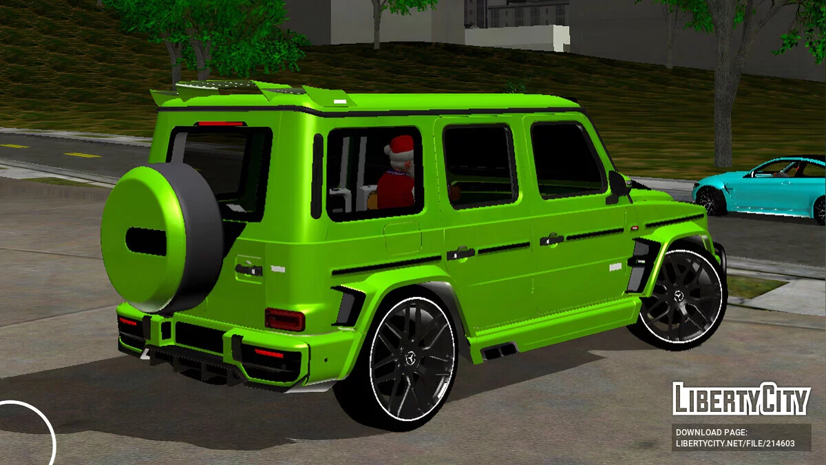 Mercedes Benz G63 Brabus (DFF Only) / GTA San Andreas (iOS, Android)