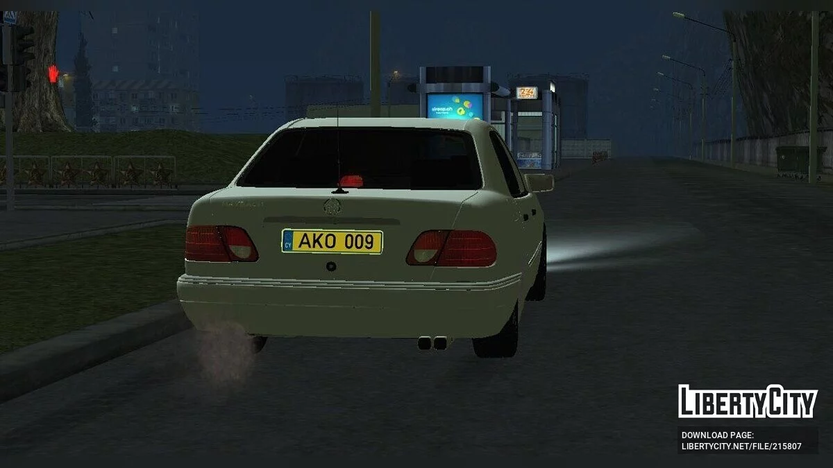 Mercedes-Benz E420 / GTA San Andreas (iOS, Android)