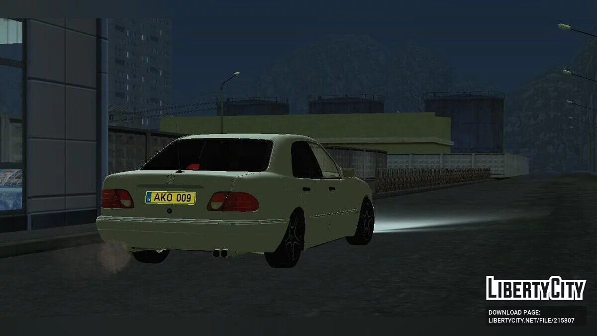 Mercedes-Benz E420 / GTA San Andreas (iOS, Android)