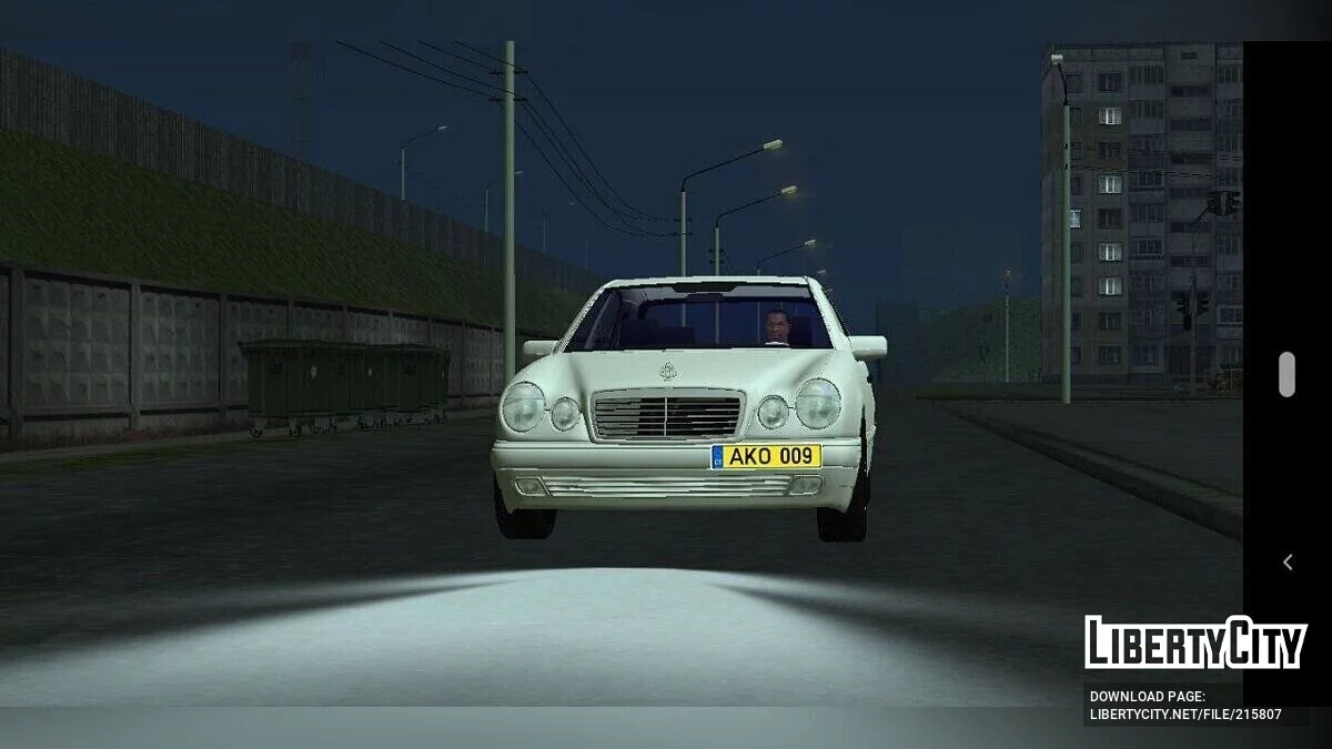 Mercedes-Benz E420 / GTA San Andreas (iOS, Android)