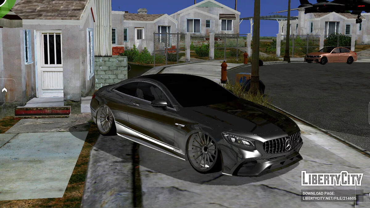 Mercedes Benz s63 Coupe (DFF Only) / GTA San Andreas (iOS, Android)