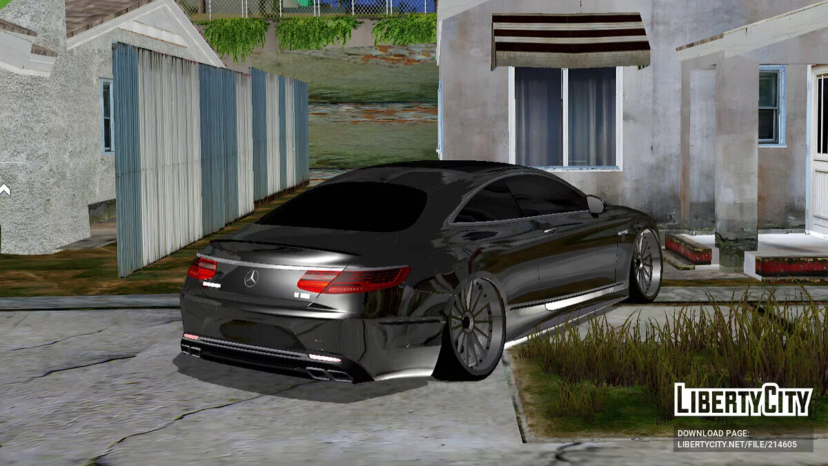 Mercedes Benz s63 Coupe (DFF Only) / GTA San Andreas (iOS, Android)