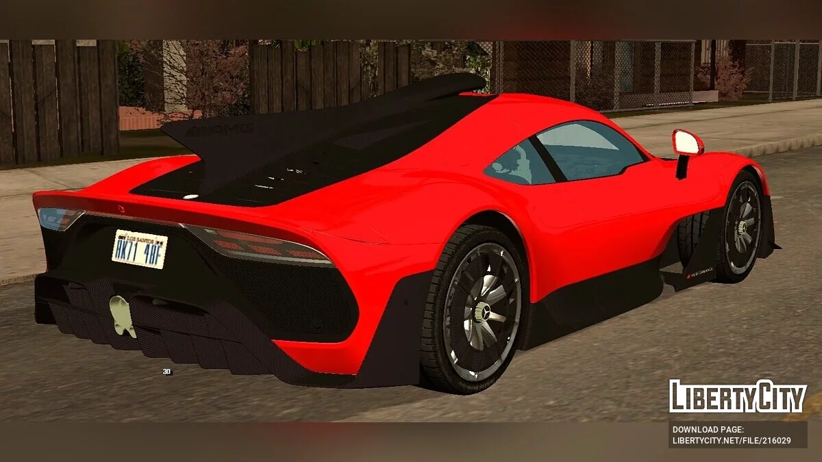 Mercedes-AMG One / GTA San Andreas (iOS, Android)