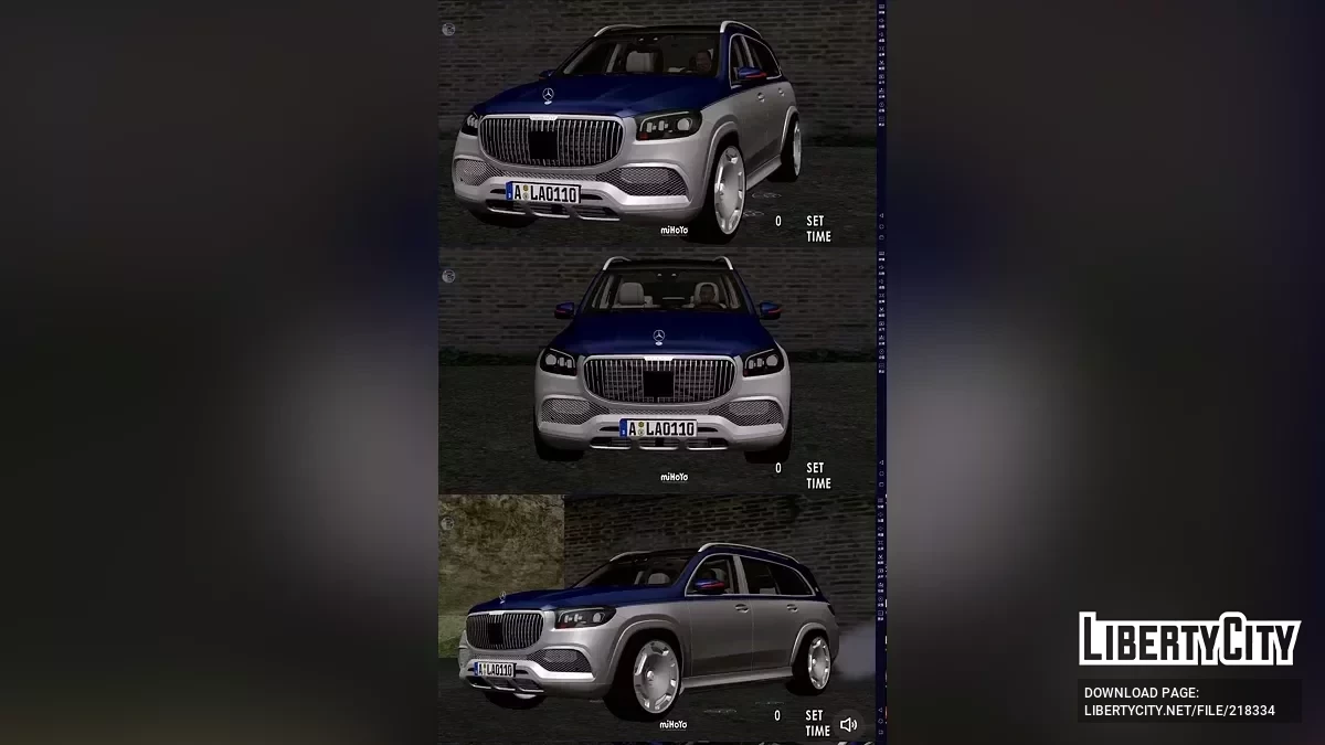 2021 Mercedes-Maybach GLS600 100 Years Edition / GTA San Andreas (iOS, Android)
