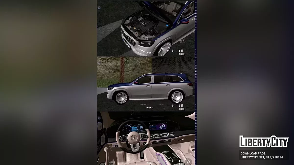 2021 Mercedes-Maybach GLS600 100 Years Edition / GTA San Andreas (iOS, Android)