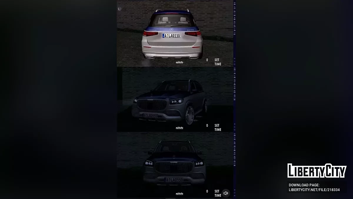 2021 Mercedes-Maybach GLS600 100 Years Edition / GTA San Andreas (iOS, Android)