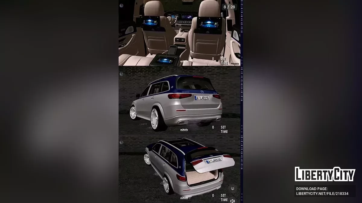 2021 Mercedes-Maybach GLS600 100 Years Edition / GTA San Andreas (iOS, Android)