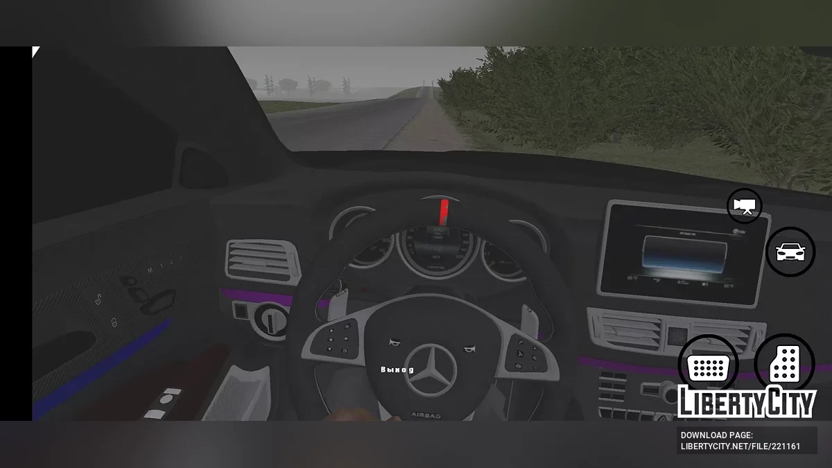 Mercedes CLS 63 sAMG WENGALLBI / GTA San Andreas (iOS, Android)