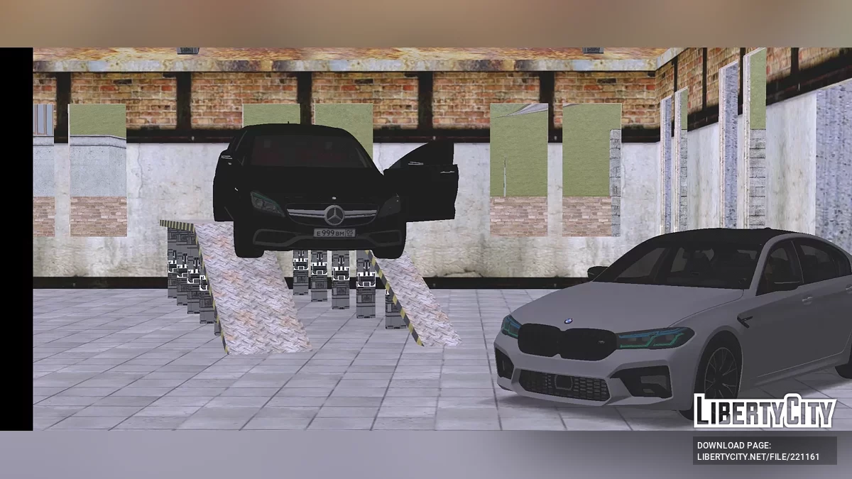 Mercedes CLS 63 sAMG WENGALLBI / GTA San Andreas (iOS, Android)