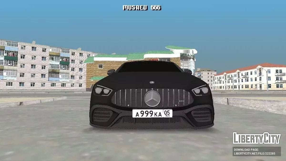 Mercedes-AMG GT 63 / GTA San Andreas (iOS, Android)