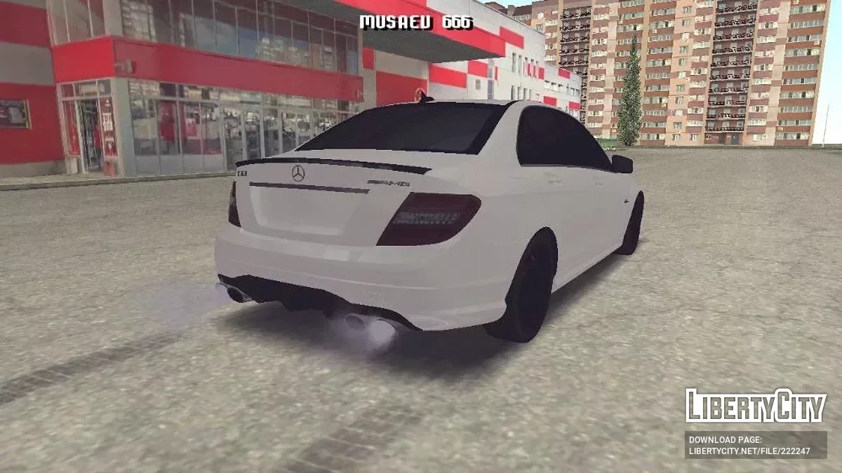 Mercedes-Benz C63 / GTA San Andreas (iOS, Android)