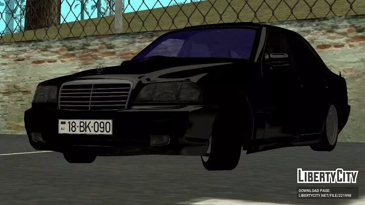Mercedes-Benz W202 / GTA San Andreas (iOS, Android)