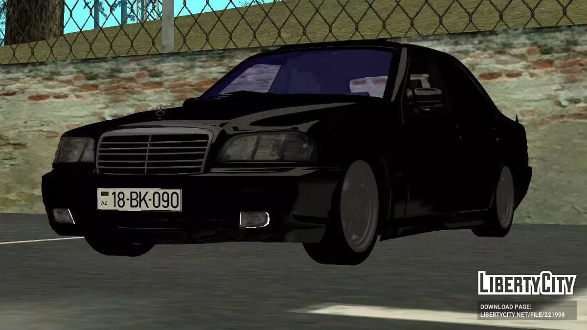 Mercedes-Benz W202 / GTA San Andreas (iOS, Android)