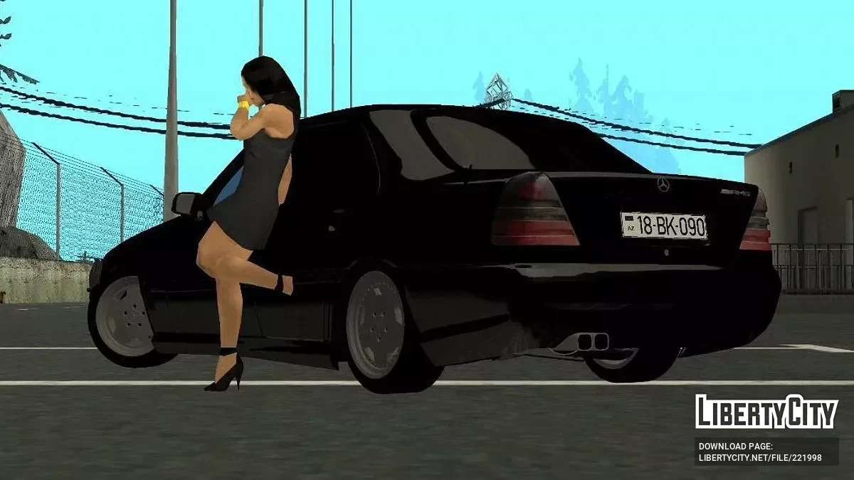 Mercedes-Benz W202 / GTA San Andreas (iOS, Android)
