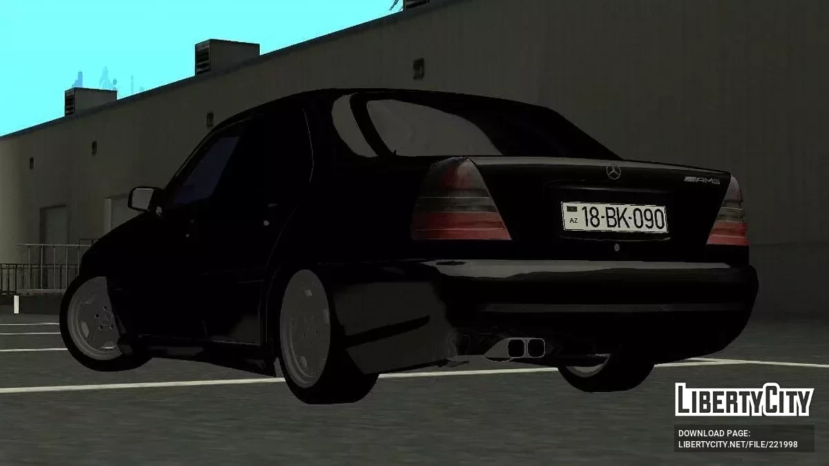 Mercedes-Benz W202 / GTA San Andreas (iOS, Android)