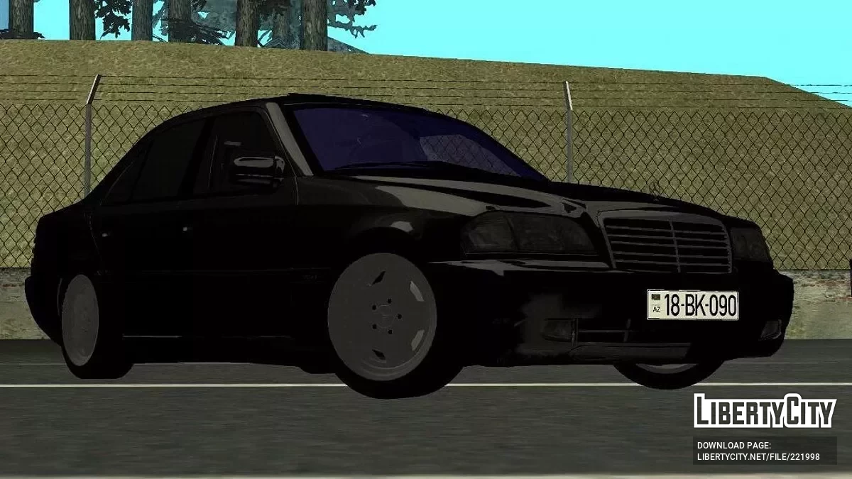 Mercedes-Benz W202 / GTA San Andreas (iOS, Android)