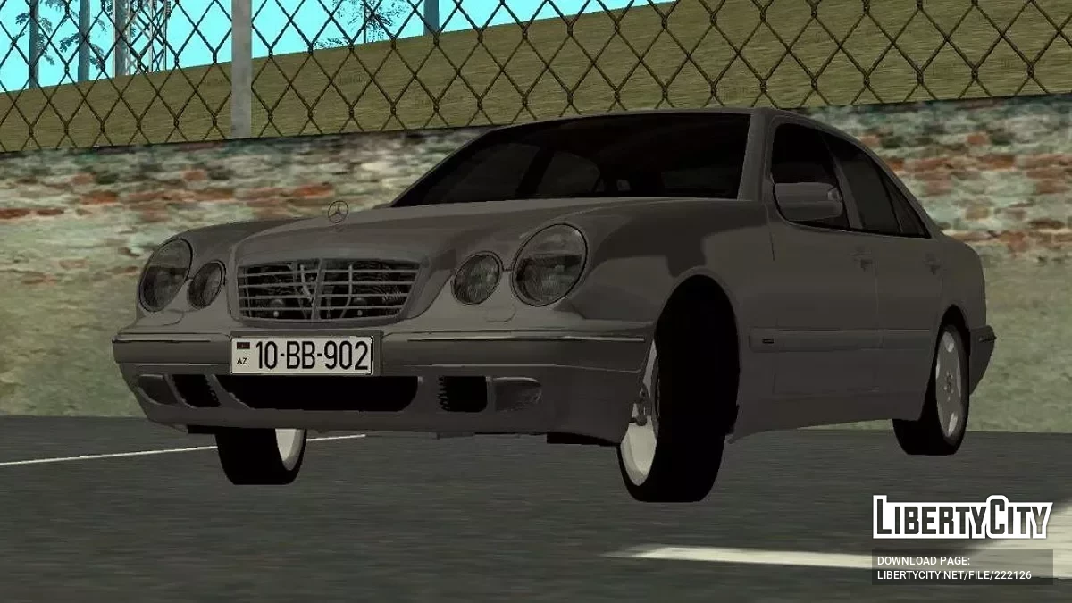 Mercedes-Benz W210 / GTA San Andreas (iOS, Android)