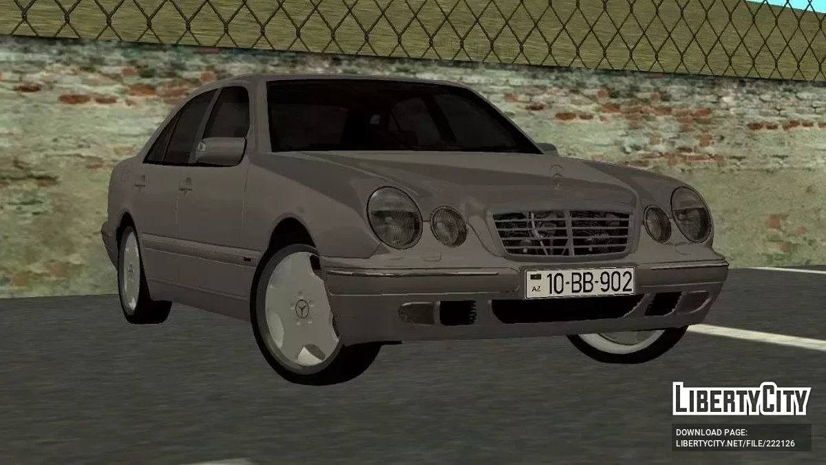 Mercedes-Benz W210 / GTA San Andreas (iOS, Android)