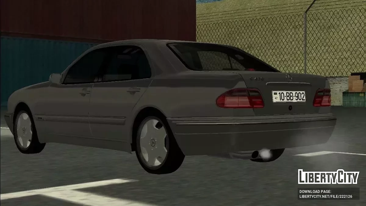 Mercedes-Benz W210 / GTA San Andreas (iOS, Android)