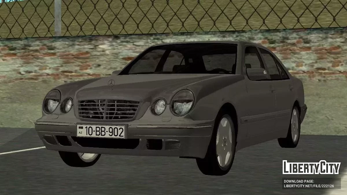 Mercedes-Benz W210 / GTA San Andreas (iOS, Android)