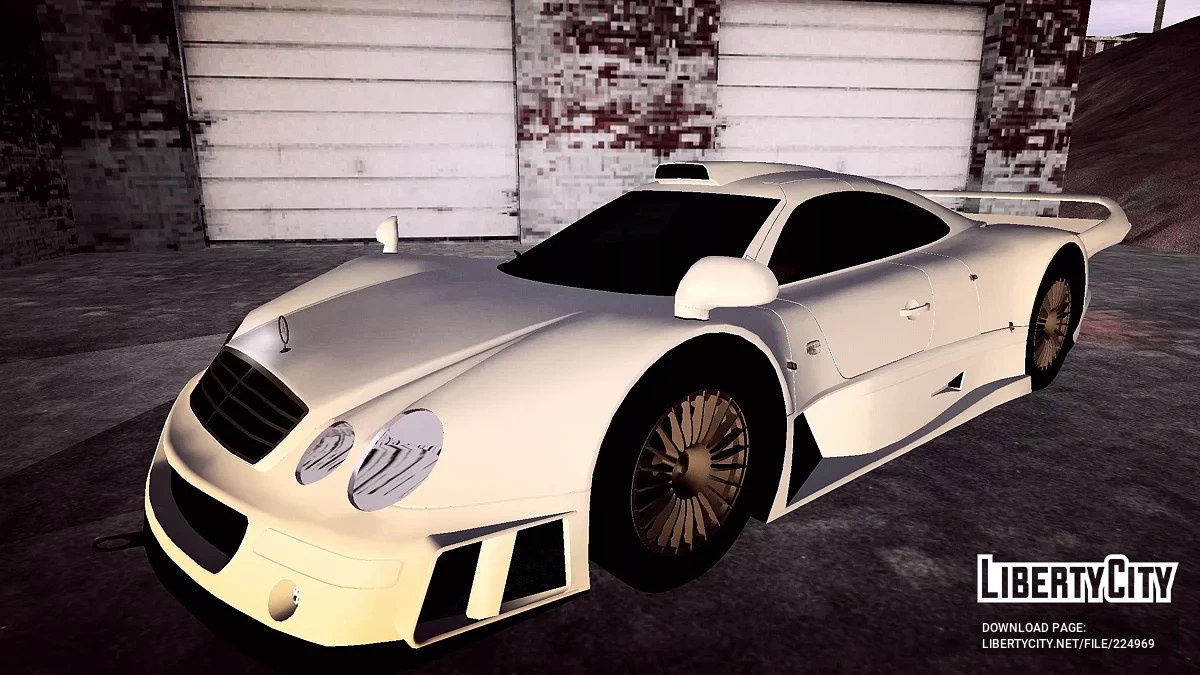 1998 Mercedes-Benz CLK GTR Straßenversion / GTA San Andreas (iOS, Android)