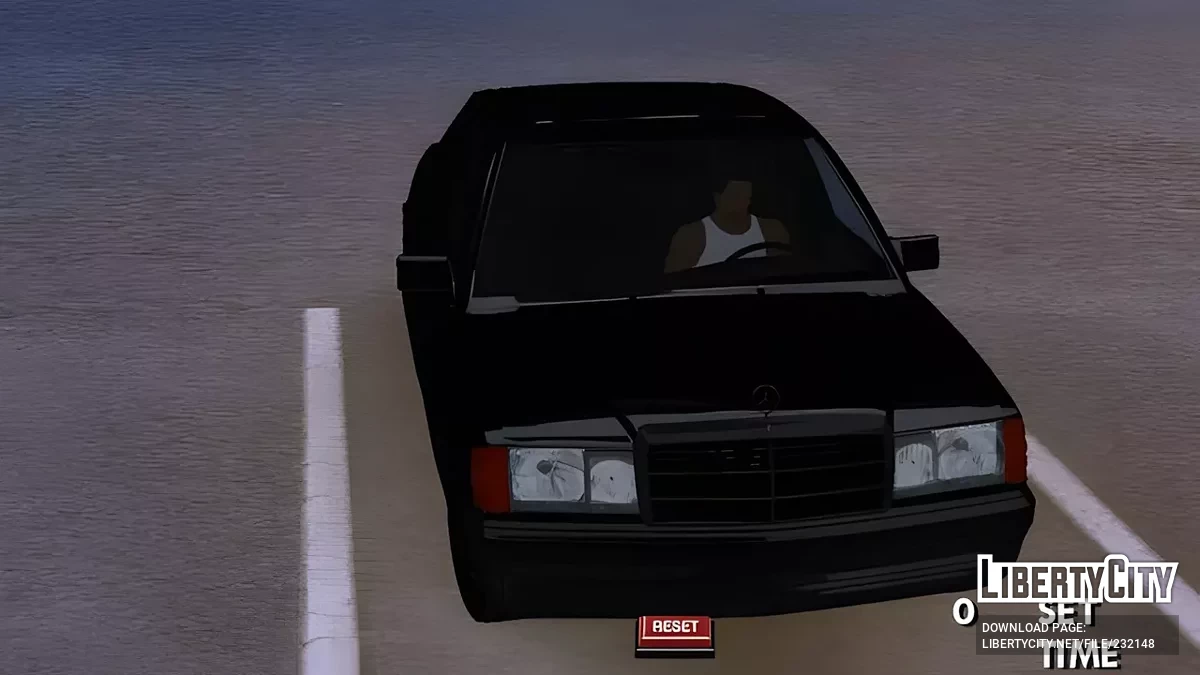 Mercedes-Benz 190E W201 Azerbaijan Style / GTA San Andreas (iOS, Android)